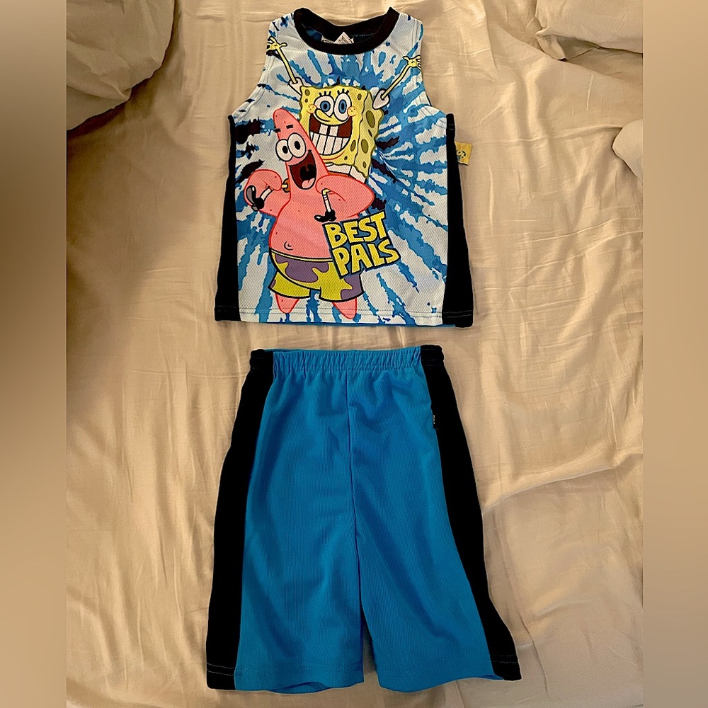 SpongeBob boys gym set.